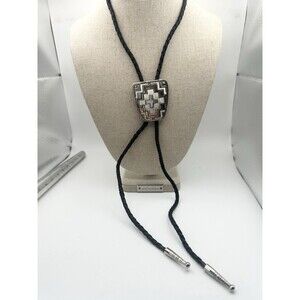 Ivan Solid Copper Cross Design Bolo Tie